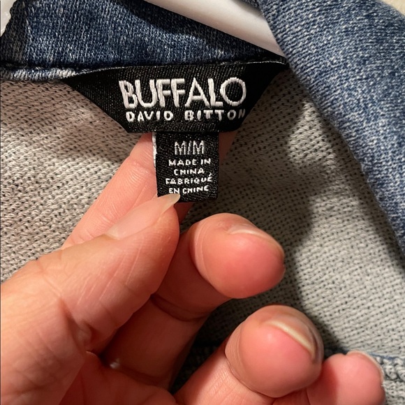Buffalo David Bitton Blue Denim Jacket - Picture 2 of 8